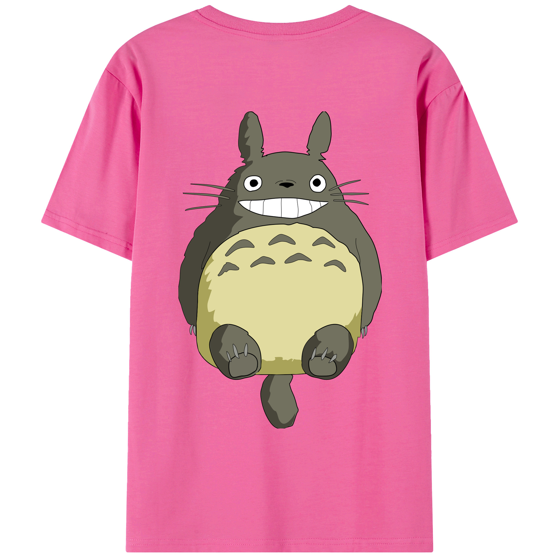 （画像用） となりのトトロ 草壁メイ 草壁サツキ My Neighbor Totoro Satsuki Kusakabe Mei Kusakabe レディース半袖Tシャツ(バックプリント)